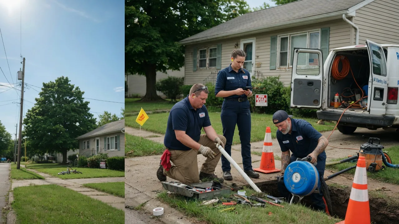 Sewer Line Repair in Kensington, KS near me